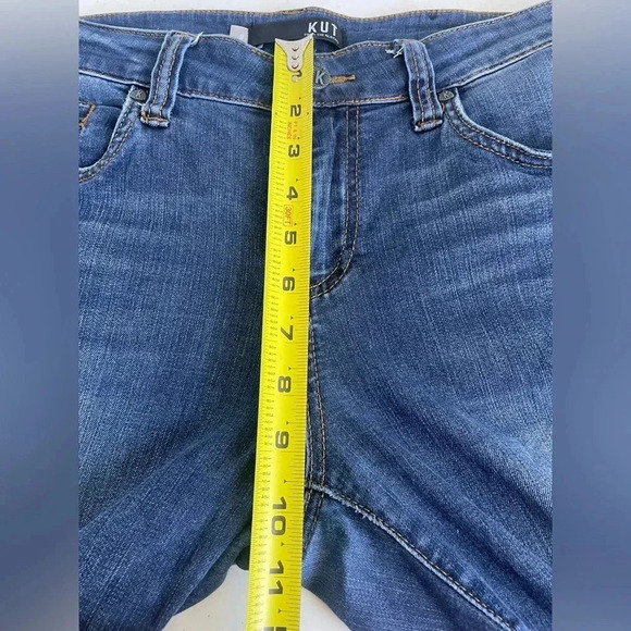 KUT FROM THE KLOTH resting connie ankle skinny jeans in dark stone wash Sz 8 013 - Picture 9 of 13